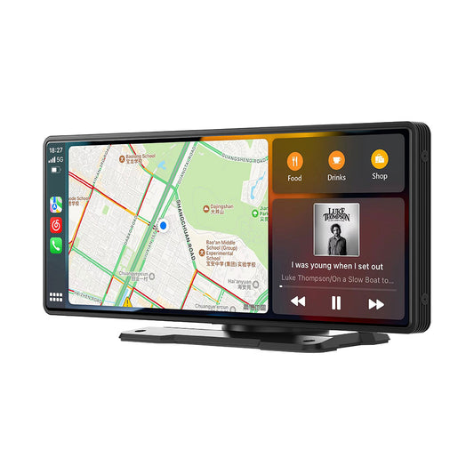 RX10 Portable CarPlay - 10-inch Smart Screen of wireless CarPlay Android Auto Navigation Infotainment